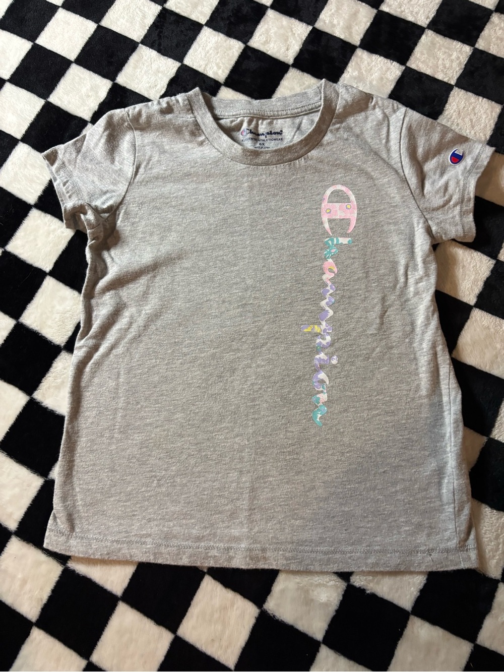 Size 6 girls champion tshirt